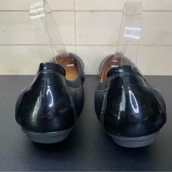 Josef Seibel Pippa Ballet Flats Women's Size 9 Shoes EU40 Black Leather Cap Toe - Picture 5 of 11